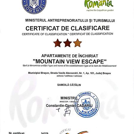 ブラショフMountain View Escapeアパートメント エクステリア 写真